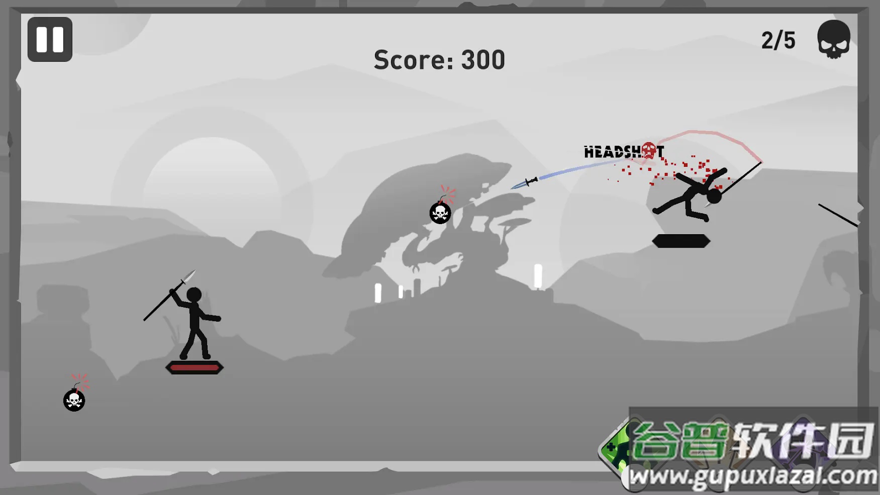 火柴人射手传奇游戏(Stickman Archer Legends)截图1