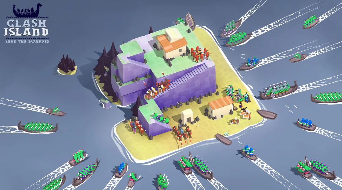 岛屿冲突游戏(Clash Island)截图1