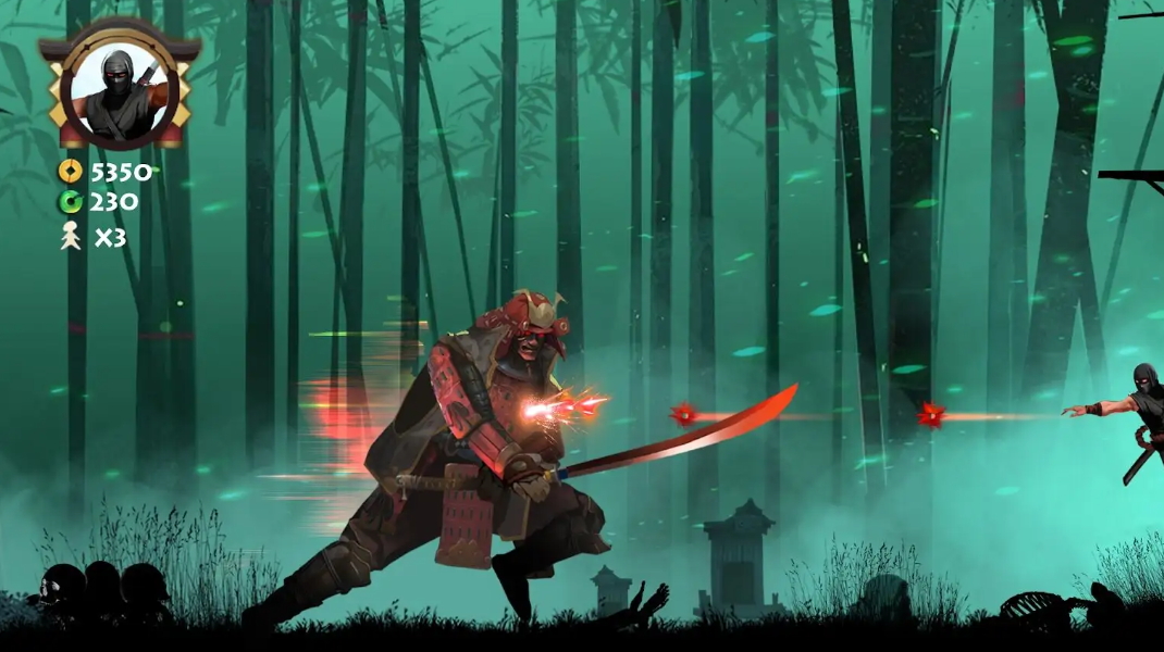 忍者战士2手游(Kaz Warrior 2)截图3