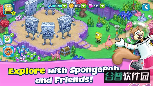 海绵宝宝果酱世界大冒险官方下载(SpongeBob Adventuresz)截图5