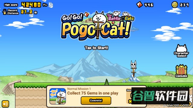猫咪大弹跳下载手机版(Pogo Cat)截图1