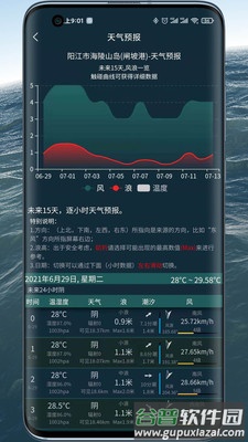 潮汐表精灵app截图4