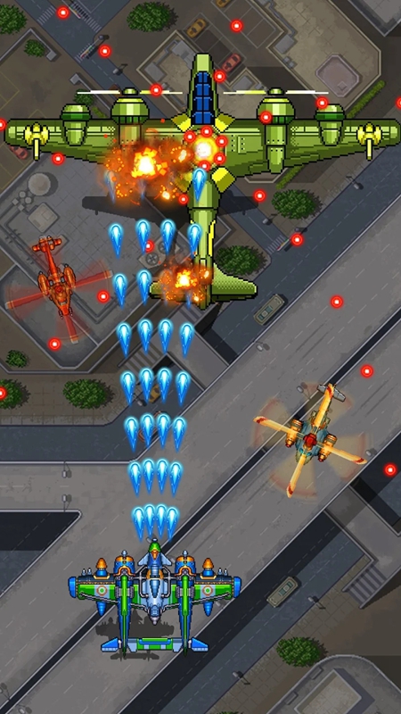 空军1945射击飞机街机游戏(1945 Air Force)截图2