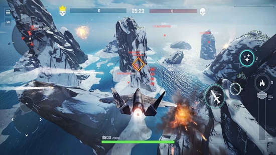 Sky Combat 2空战2空战PvP手机版截图2