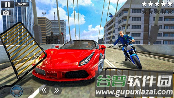 边境巡逻警察模拟器手机版(Highway Police Car Chase)截图2