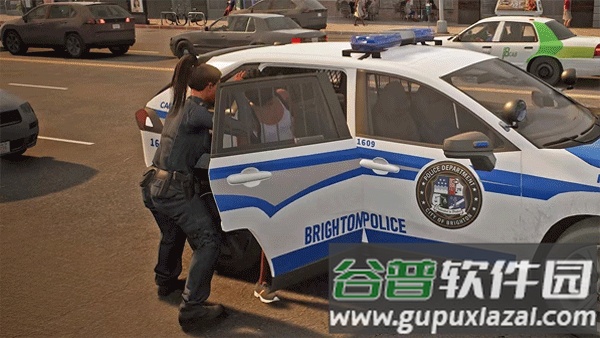 边境巡逻警察模拟器手机版(Highway Police Car Chase)截图3