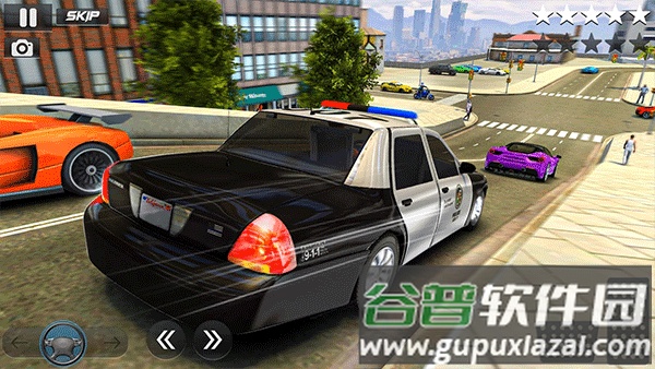 边境巡逻警察模拟器手机版(Highway Police Car Chase)截图4