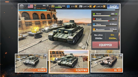 Furious Tank狂暴坦克最新版本手机版下载截图2