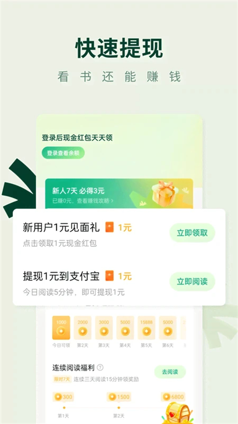 常读小说app截图1
