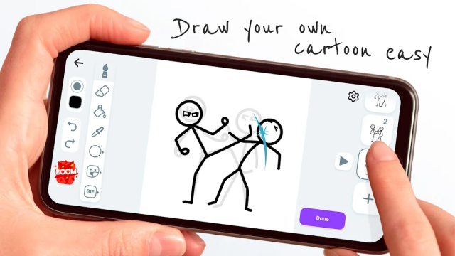 火柴人画动画(Stickman: Draw animation)中文版截图5
