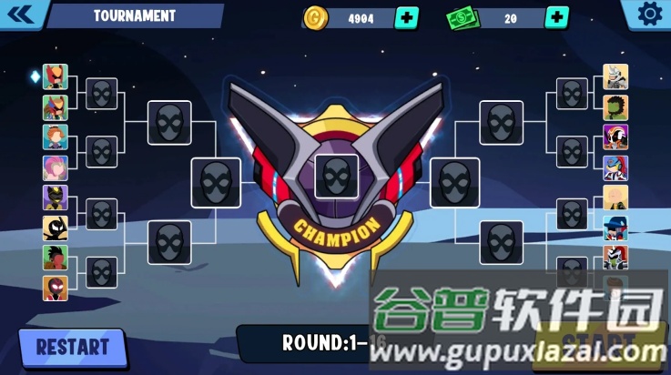 火柴人全明星乱斗游戏(Stickman Heroes安装器)截图2