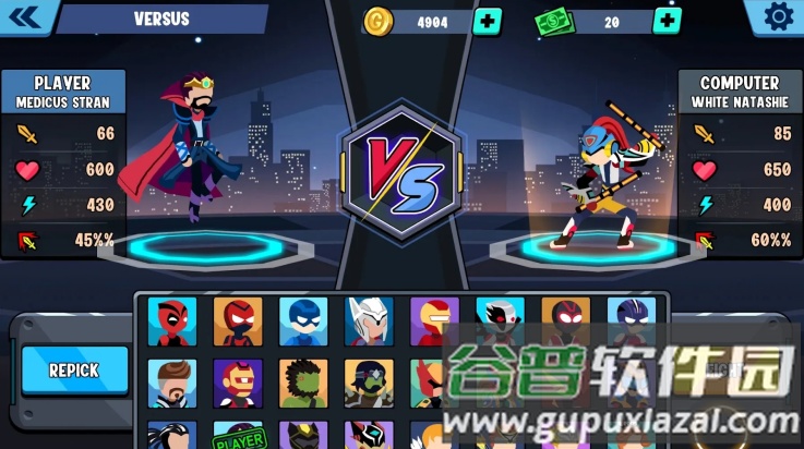 火柴人全明星乱斗游戏(Stickman Heroes安装器)截图4