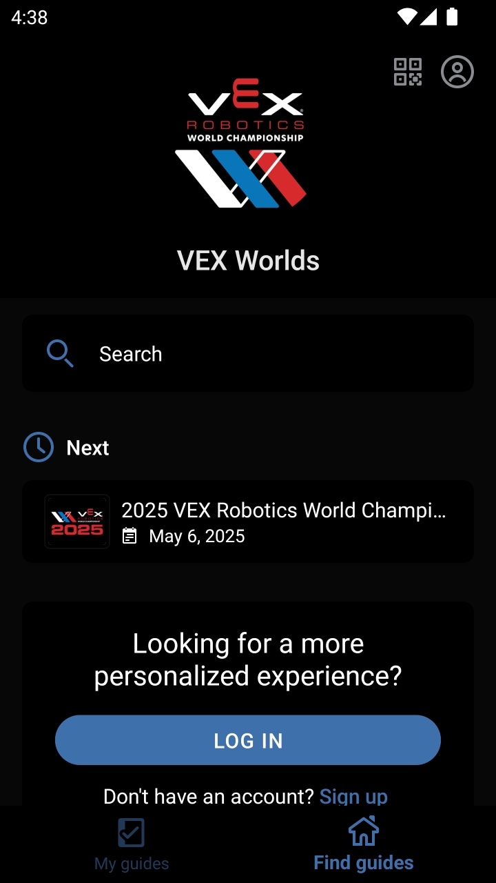VEX Worlds世锦赛app官方最新版本截图2