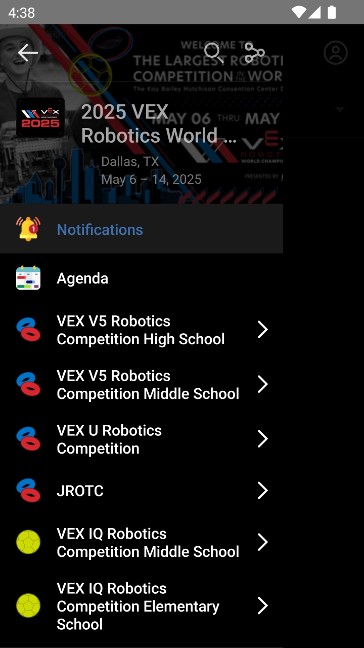 VEX Worlds世锦赛app官方最新版本截图4