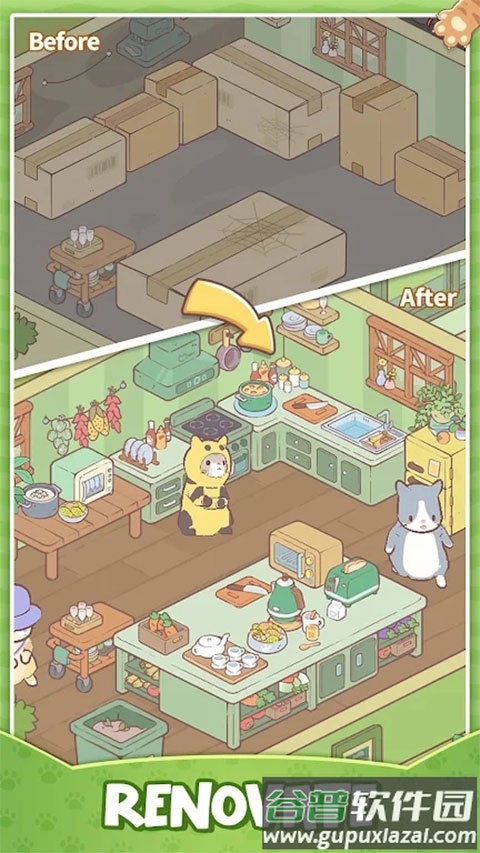 猫猫豪宅游戏(Cats Mansion)截图2
