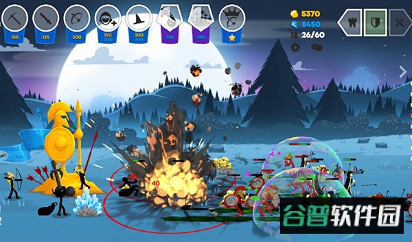 火柴人战争遗产3汉化版内置mod菜单版截图2