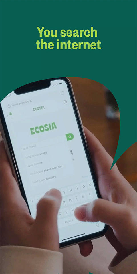 Ecosia搜索引擎截图1