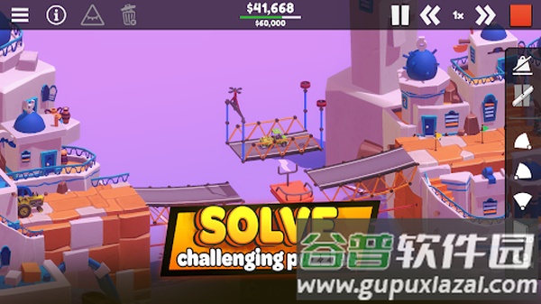 桥梁大师3游戏(Poly Bridge 3)截图5