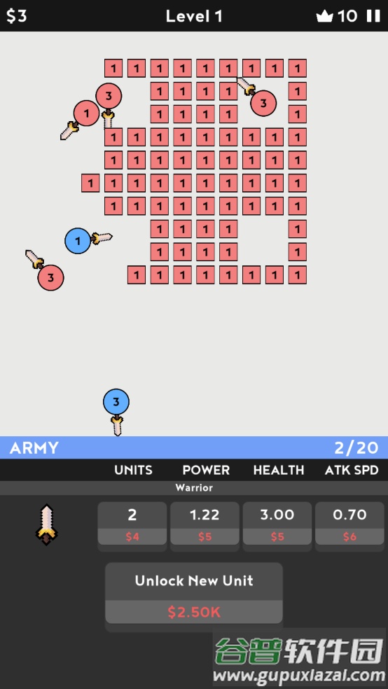 武器勇士小游戏(Weapon Warriors)截图1