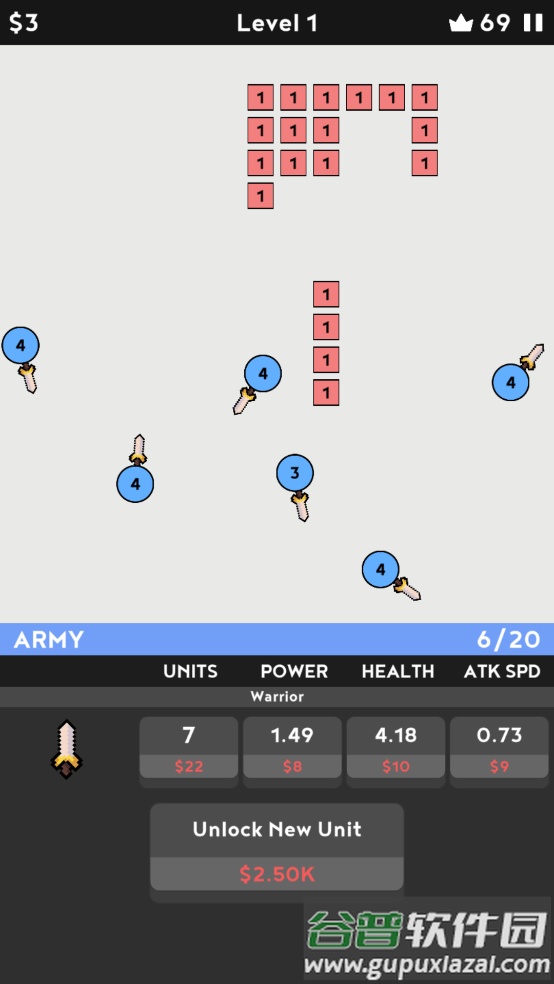 武器勇士小游戏(Weapon Warriors)截图3