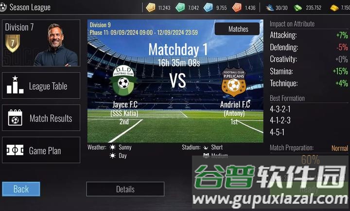 足球王朝俱乐部经理2025下载(Soccer Dynasty: Club Manager)截图3