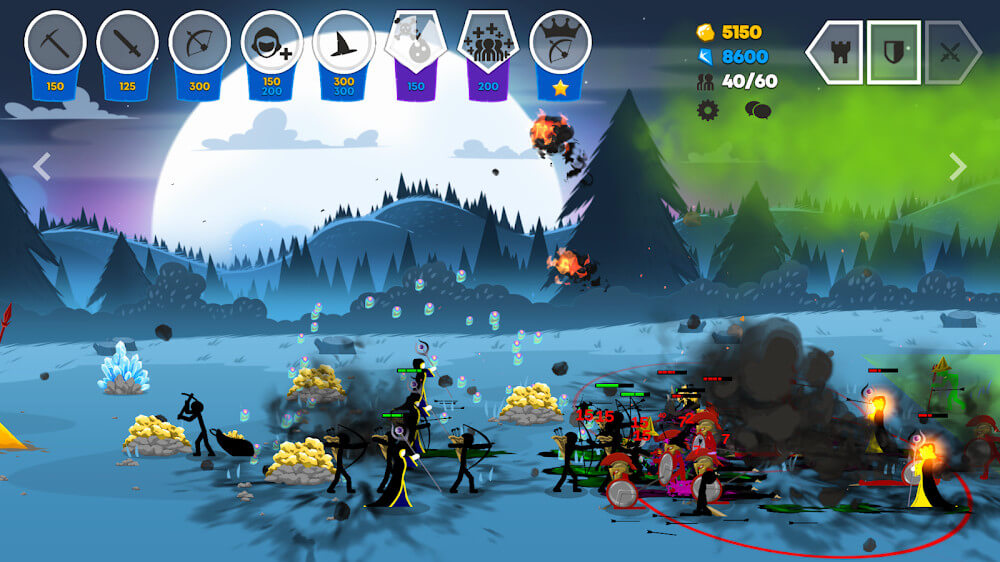 火柴人战争遗产3stick war3国际版截图3