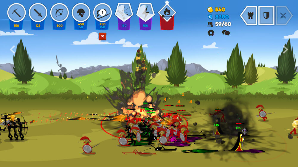 火柴人战争遗产3stick war3国际版截图4