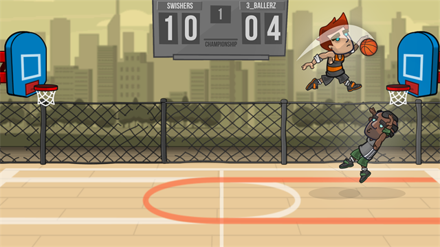 篮球战役安卓手机下载(Basketball Battle)截图1