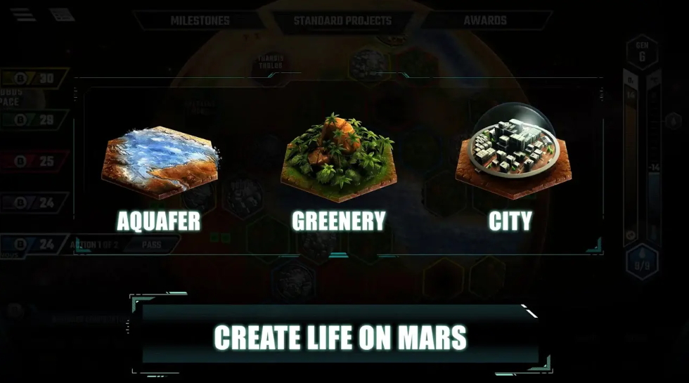 殖民火星免费版(Terraforming Mars)截图3