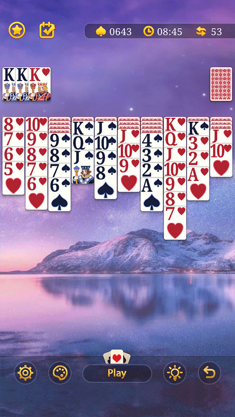 蜘蛛纸牌经典免费版截图1