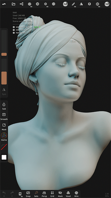 nomad建模软件中文版下载(Nomad Sculpt)截图1