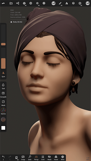 nomad建模软件中文版下载(Nomad Sculpt)截图2
