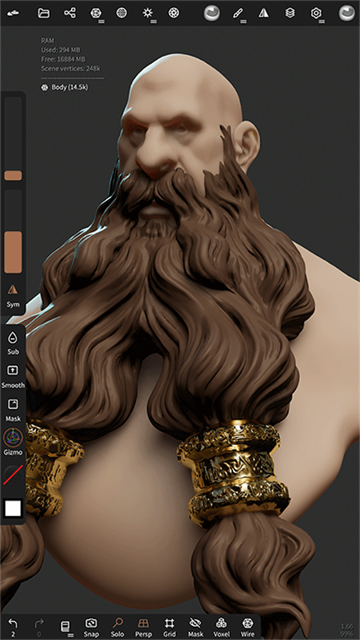 nomad建模软件中文版下载(Nomad Sculpt)截图5
