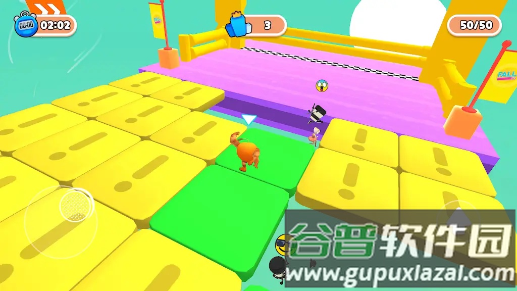 特拉拉拉男子赛跑游戏(Silly Guys Race: Fall & Run)截图4