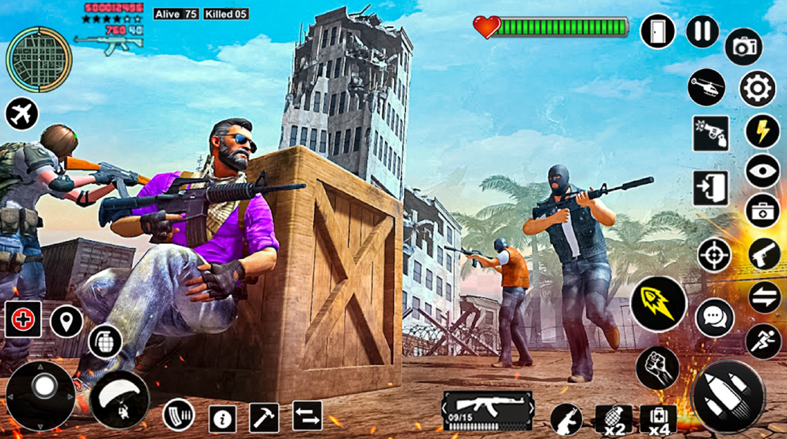 突击队射击游戏(Commando Shooting Strike Games)截图2