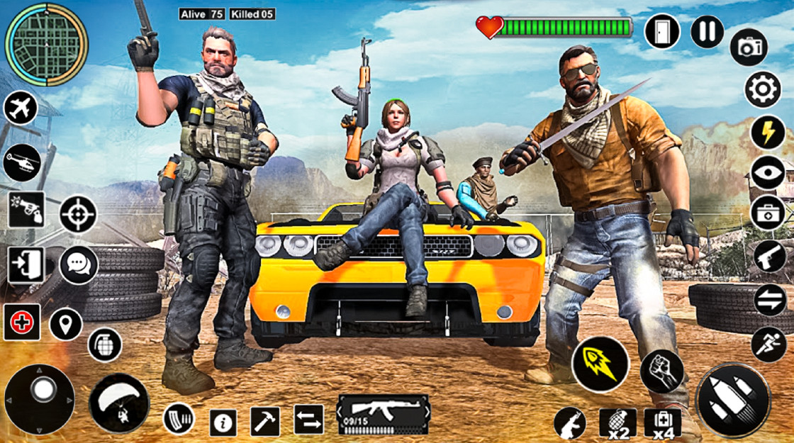 突击队射击游戏(Commando Shooting Strike Games)截图3