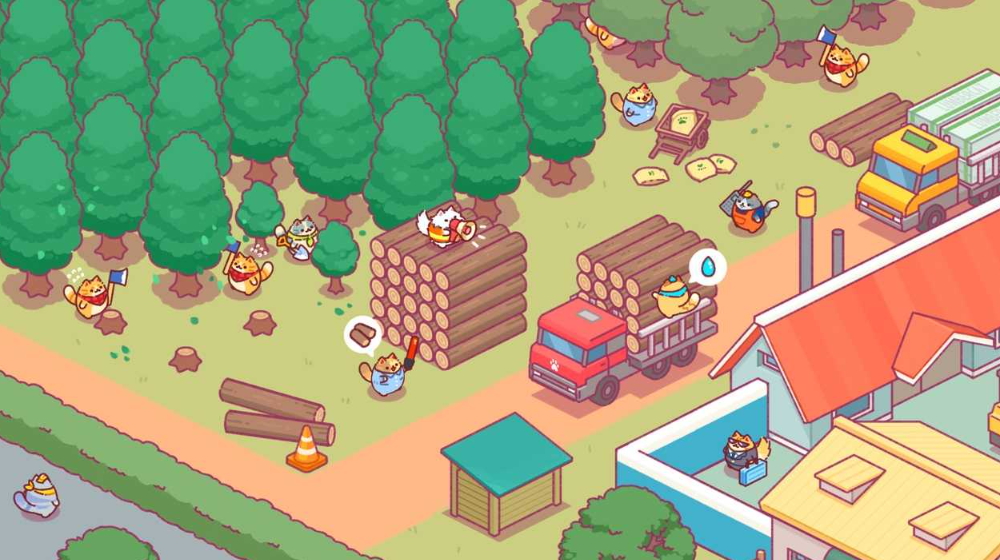 伐木猫免广告截图1