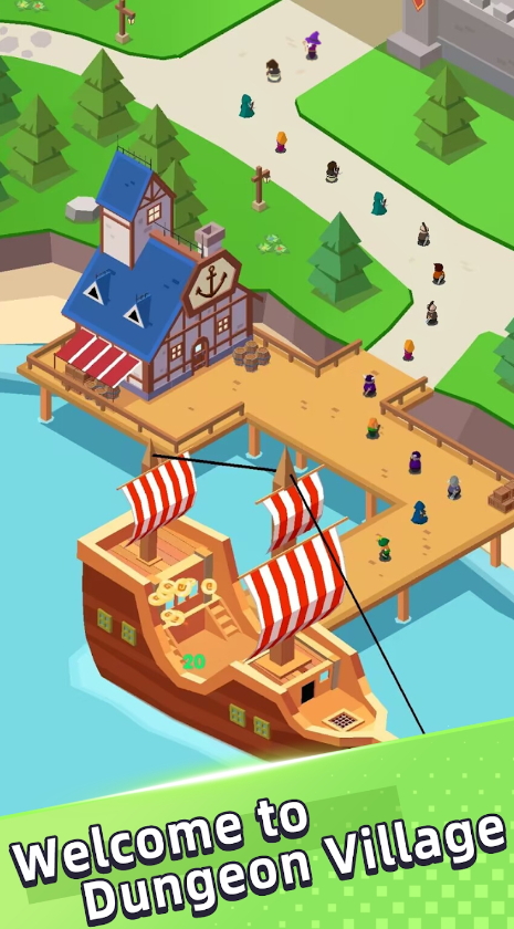 模拟村庄游戏手机版(Sim Village)截图1