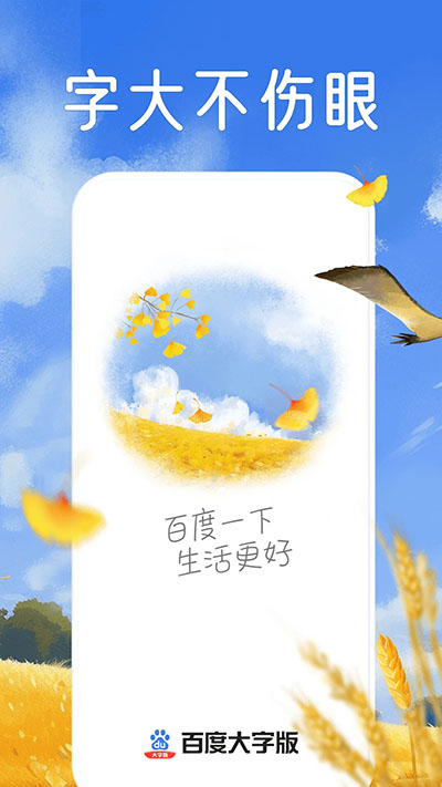 百度大字版2024最新版(百度畅听版)截图1