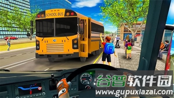 校车驾驶模拟汉化版下载截图3