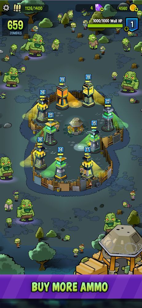 zombie towers僵尸塔防最新版截图4
