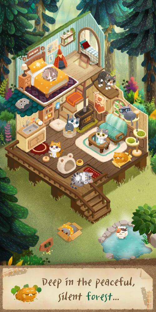 猫咪的秘密森林secret cat forest中文版截图1