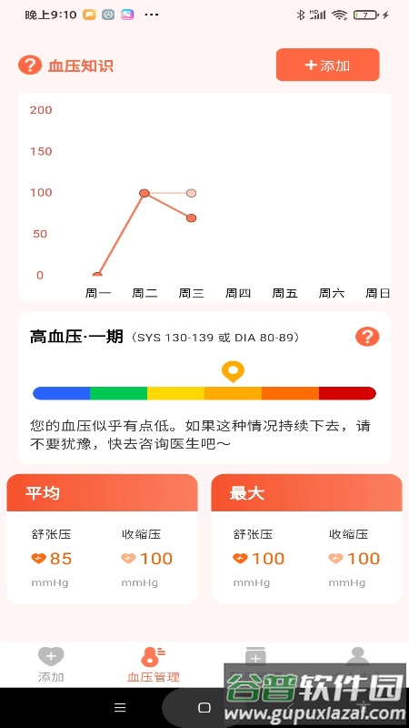 血压健康管理app截图3