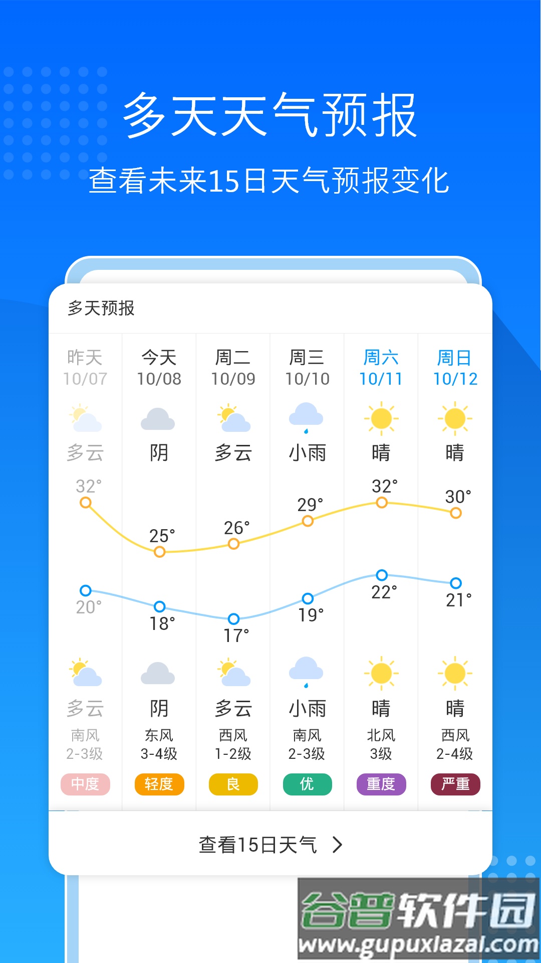 天气预报通极速版app截图1