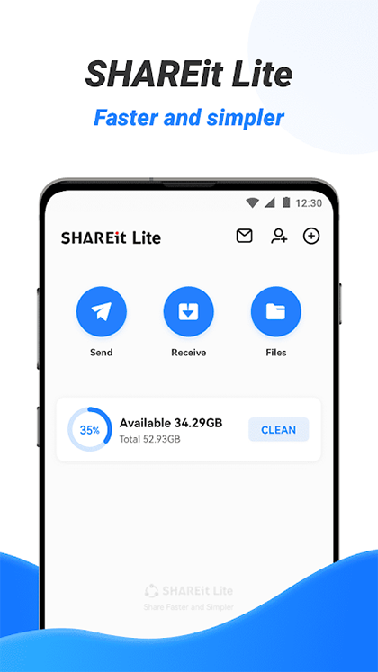 茄子快传精简版(SHAREit Lite)截图1