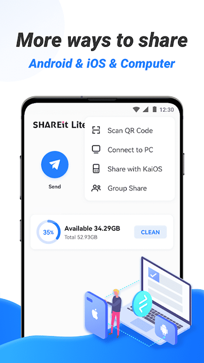 茄子快传精简版(SHAREit Lite)截图3