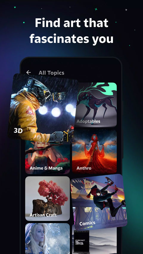 deviantart app截图5