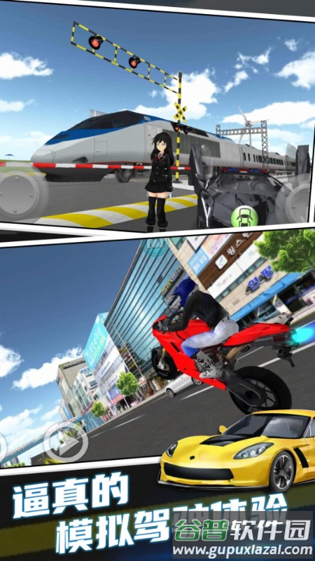 疯狂赛车驾驶模拟器截图2