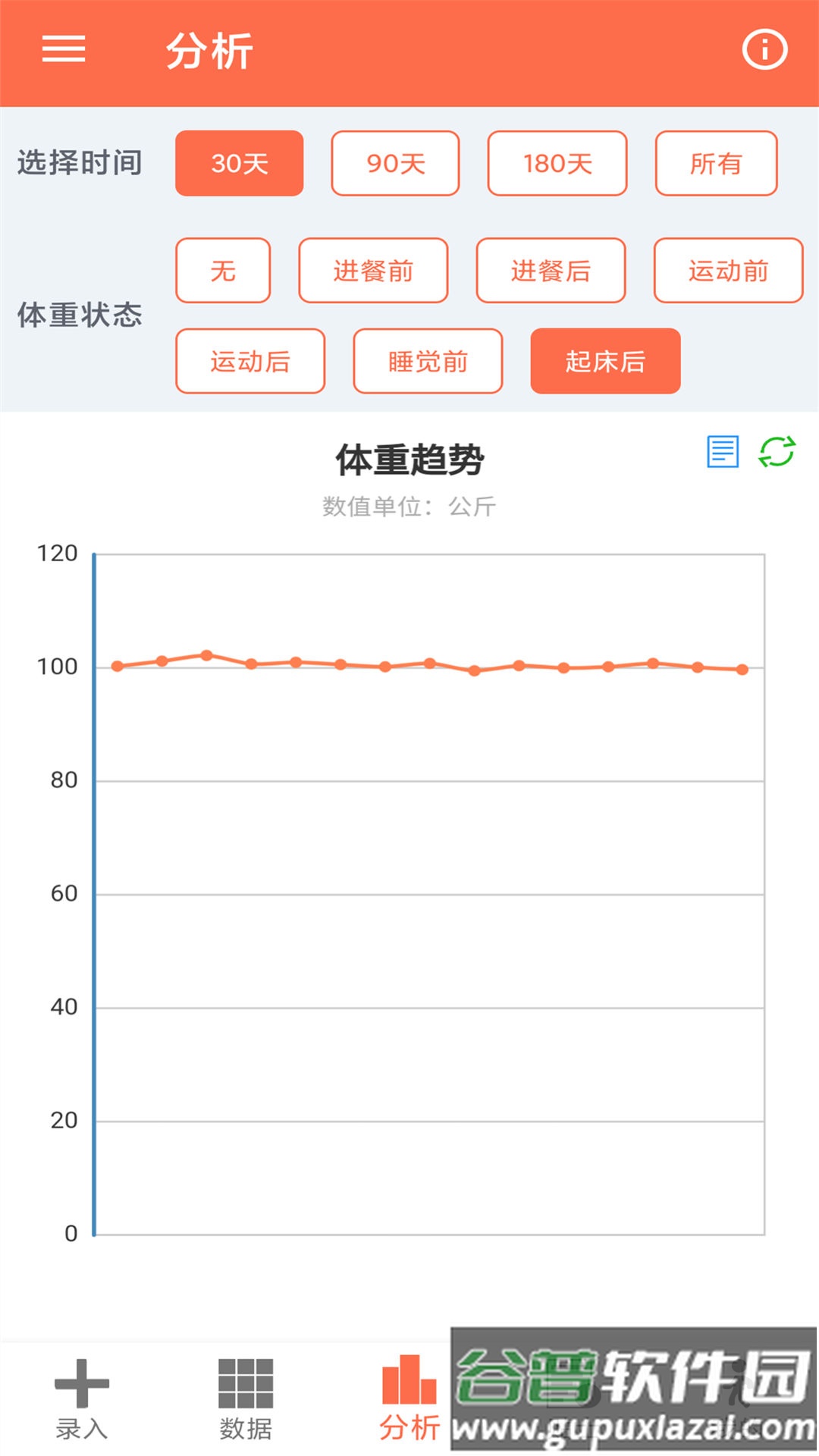体重记录簿app截图3