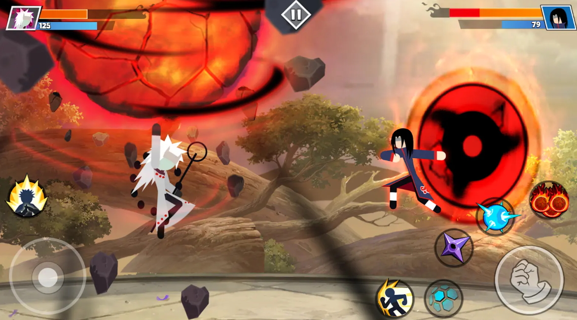 火柴人忍者无限金币版截图2